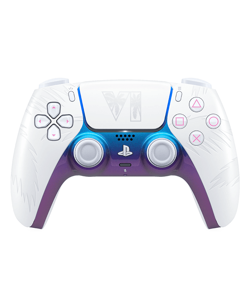 DualSense Wireless Controller – Grand Theft Auto VI White Limited Edition – BlueVault Mumbai