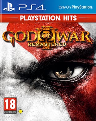 God of War III Remastered PS4 game cover – buy at BlueVault Mumbai