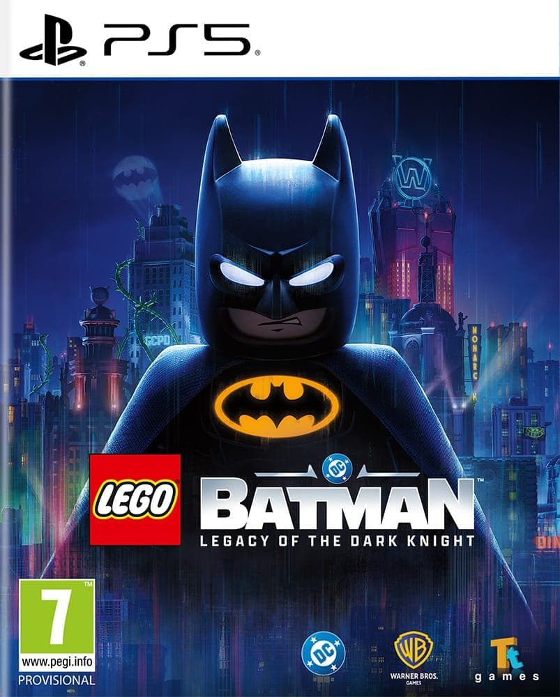 Lego Batman: Legacy of the Dark Knight PS5 game cover – buy at BlueVault Mumbai
